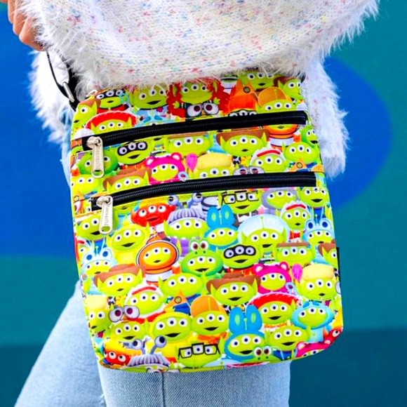 Loungefly Handbags - Loungefly Pixar Toy Story Alien Crossbody Bag